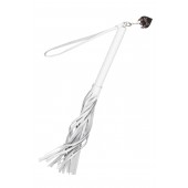 Белая кожаная плеть - 50 см. - Pecado - купить с доставкой в Ставрополе