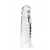 Прозрачная закрытая насадка на член - 15 см. - Sex Expert - в Ставрополе купить с доставкой