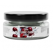 Массажная свеча «Спелая вишня» - 50 мл. - SGAN - купить с доставкой в Ставрополе