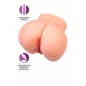 Реалистичный мастурбатор в форме попки с двумя любовными входами - No Name - в Ставрополе купить с доставкой