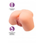Телесный реалистичный мастурбатор-полуторс с 2 любовными входами - No Name - в Ставрополе купить с доставкой