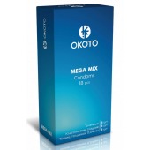 Презервативы OKOTO Mega Mix - 18 шт. - Sitabella - купить с доставкой в Ставрополе