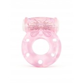 Розовое эрекционное виброкольцо с бабочкой - 1137 - в Ставрополе купить с доставкой