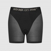 Трусики-шорты для фиксации насадок Strap-on-me Harness Lingerie Halo - size XL - Strap-on-me - купить с доставкой в Ставрополе