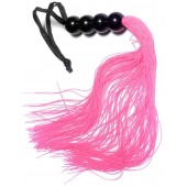 Розовая силиконовая плеть - 35,5 см. - Boys of Toys - купить с доставкой в Ставрополе