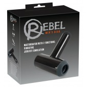 Черный мастурбатор с удобной ручкой Masturbator with 2 Functions - Orion - в Ставрополе купить с доставкой