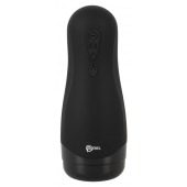 Черный вибромастурбатор с подогревом Masturbator with 3 Functions - Orion - в Ставрополе купить с доставкой