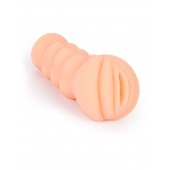 Телесный мастурбатор-вагина с эрекционными кольцами в комплекте - Sexy Girl - в Ставрополе купить с доставкой