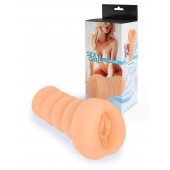 Телесный мастурбатор в виде вагины с узким входом - Sexy Girl - в Ставрополе купить с доставкой