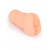 Телесный мастурбатор-вагина с 2 эрекционными кольцами в комплекте - Sexy Girl - в Ставрополе купить с доставкой