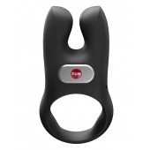 Черное эрекционное виброкольцо Nos - Fun Factory - в Ставрополе купить с доставкой