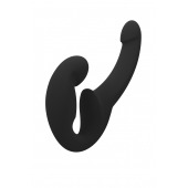 Черный безремневой страпон Share Lite - Fun Factory - купить с доставкой в Ставрополе