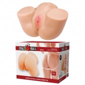 Телесный мастурбатор Olivia с 2 любовными отверстиями - Baile - в Ставрополе купить с доставкой