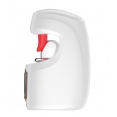 Белый мастурбатор с язычком и возвратно-поступательными движениями - Secwell - в Ставрополе купить с доставкой