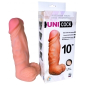 Фаллическая насадка Харнесс UNICOCK 10  - 25 см. - LOVETOY (А-Полимер) - купить с доставкой в Ставрополе