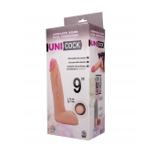 Фаллическая насадка Харнесс UNICOCK 9  - 24 см. - LOVETOY (А-Полимер) - купить с доставкой в Ставрополе