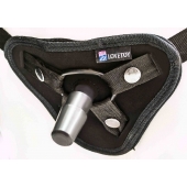 Вибрострапон с двумя насадками UniStrap - 18 и 18 см. - LOVETOY (А-Полимер) - купить с доставкой в Ставрополе