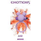 Сиреневое эрекционное виброколечко Emotions Minnie - Lola Games - в Ставрополе купить с доставкой