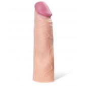 Реалистичная насадка с ярко выраженной головкой - 16,5 см. - A-toys - в Ставрополе купить с доставкой