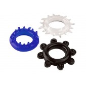 Набор из 3 разноцветных эрекционных колец - A-toys - в Ставрополе купить с доставкой