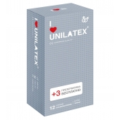 Презервативы с точками Unilatex Dotted - 12 шт. + 3 шт. в подарок - Unilatex - купить с доставкой в Ставрополе