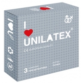 Презервативы с точками Unilatex Dotted - 3 шт. - Unilatex - купить с доставкой в Ставрополе