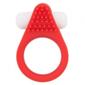 Красное эрекционное кольцо LIT-UP SILICONE STIMU RING 1 RED - Dream Toys - в Ставрополе купить с доставкой