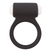 Чёрное эрекционное виброкольцо LIT-UP SILICONE STIMU RING 3 BLACK - Dream Toys - в Ставрополе купить с доставкой