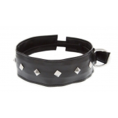 Полиуретановый ошейник с пуклями Collar with Studs - Blush Novelties - купить с доставкой в Ставрополе