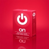 Супертонкие презервативы ON) Super Thin - 3 шт. - ON) - купить с доставкой в Ставрополе