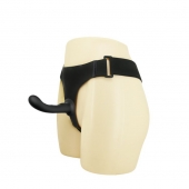Страпон с изогнутой головкой Ultra Harness Curvy Dildo - 15,8 см. - Baile - купить с доставкой в Ставрополе