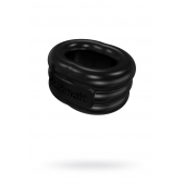 Чёрное эрекционное виброкольцо Stretch - Bathmate - в Ставрополе купить с доставкой