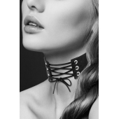 Оригинальный ошейник-чокер со шнуровкой - Bijoux Pour Toi - купить с доставкой в Ставрополе