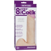 Ультрареалистичная насадка для трусиков Vac-U-Lock 8  ULTRASKYN Cock - 20,57 см. - Doc Johnson - купить с доставкой в Ставрополе