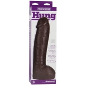 Большая насадка для трусиков Vac-U-Lock Realistic Hung - 31,7 см. - Doc Johnson - купить с доставкой в Ставрополе