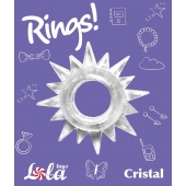 Прозрачное эрекционное кольцо Rings Cristal - Lola Games - в Ставрополе купить с доставкой