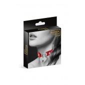 Красный чокер с замком в форме сердца - Bijoux Pour Toi - купить с доставкой в Ставрополе