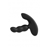 Черный силиконовый стимулятор простаты Levett Nitoc с пультом ДУ - Levett - в Ставрополе купить с доставкой