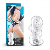 Прозрачный мастурбатор M for Men Hand Tool - Blush Novelties - в Ставрополе купить с доставкой