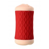 Двухсторонний мастурбатор JOS  NADIN в красном цилиндре - JOS - в Ставрополе купить с доставкой