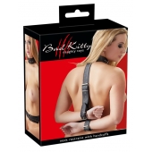 Фиксация на шею и запястья Bad Kitty Neck and Hand Restraints - Orion - купить с доставкой в Ставрополе