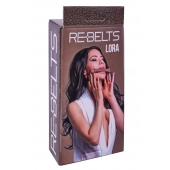 Кляп-трензель Lora с металлическими кольцами - Rebelts - купить с доставкой в Ставрополе