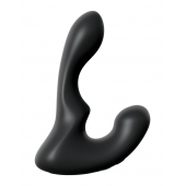 Черный анальный вибростимулятор P-Spot Milker - 14 см. - Pipedream - в Ставрополе купить с доставкой