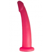 Розовый стимулятор простаты из геля - 18 см. - LOVETOY (А-Полимер) - в Ставрополе купить с доставкой