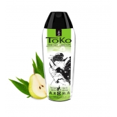 Интимный гель TOKO Pear   Exotic Green Tea с ароматом груши и зеленого чая - 165 мл. - Shunga - купить с доставкой в Ставрополе