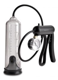 Вакуумная мужская помпа с датчиком давления Pro-Gauge Power Pump - Pipedream - в Ставрополе купить с доставкой