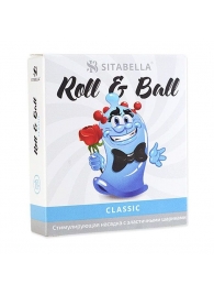 стимулирующий презерватив-насадка Roll   Ball Classic - Sitabella - купить с доставкой в Ставрополе