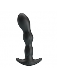 Черный анальный стимулятор простаты с вибрацией Special Anal Massager - 14,5 см. - Baile - в Ставрополе купить с доставкой
