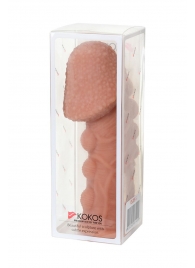 Насадка на фаллос с пузыриками, венками и ребристостью KOKOS Extreme Sleeve 09 - 12,7 см. - KOKOS - в Ставрополе купить с доставкой