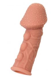 Насадка на фаллос с пузыриками, венками и ребристостью KOKOS Extreme Sleeve 09 - 12,7 см. - KOKOS - в Ставрополе купить с доставкой
